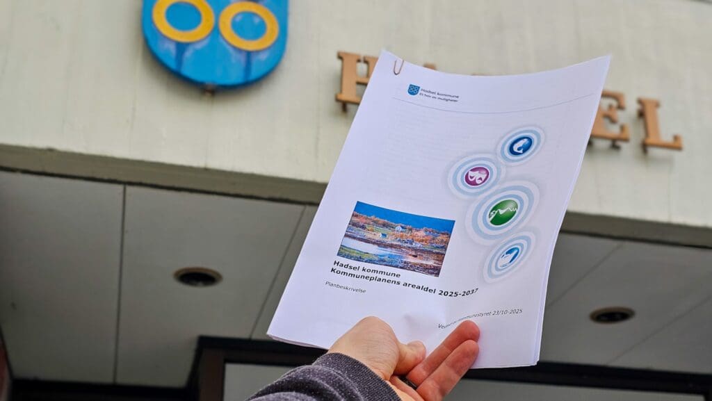 Bilde av dokumentet for kommuneplanens arealdel 2025-2037