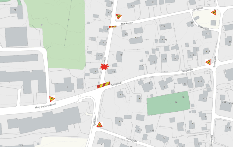 sprengningsarbeid i Fjellveien- Melbu Torsdag 29.01.26