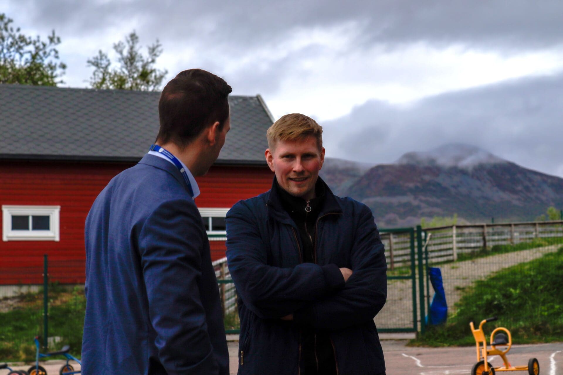 Vegar Pedersen med Jørgen